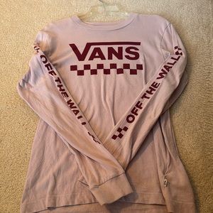 Forever 21 vans “off the wall” long sleeve shirt size S